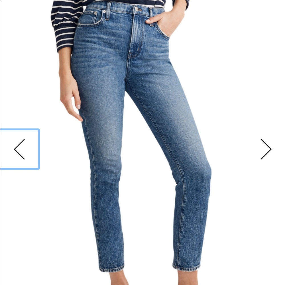 Madewell High Waisted Slim Boyjeans